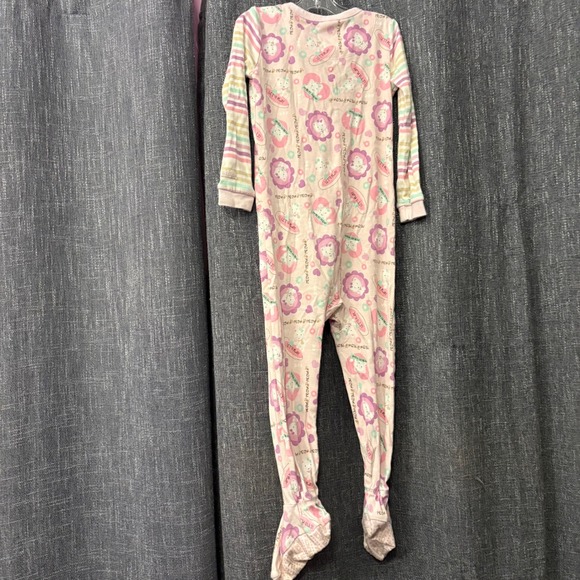 Baby Place Sleepwear Footed Pajamas Onesie Pink Cat (Girls 3T) - Picture 5 of 7